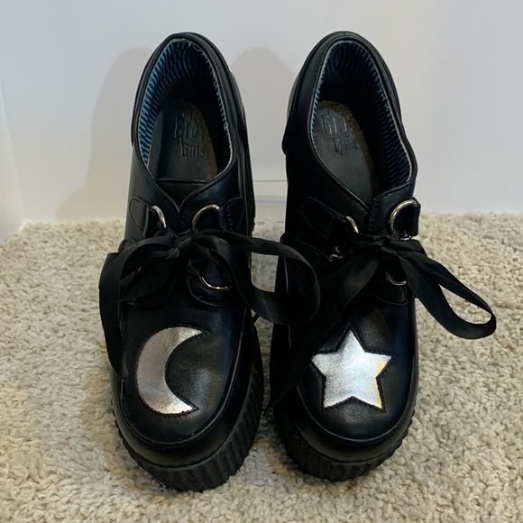 Celestial creepers platform FAIRY MAGIC shoes The Grave Girls - Picture 3 of 13